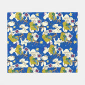 Steenbok sterrenbeeld Zee Geit zodiac star Fleece Deken (Voorkant (Horizontaal))