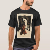 Steenbok - T-shirt Hemelse Zodiac Art (Voorkant)
