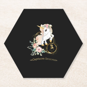Steenbok T-shirt Zodiachoorn Dierenriem Astrologie Kartonnen Onderzetters