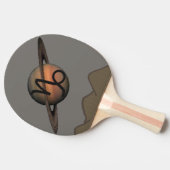 Steenbok Tafeltennisbatje (Zijkant)