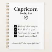 Steenbok – takenlijst planner (Voorkant)