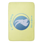 Steenbok Teken Thunder_Cove Badmat (Voorkant Verticaal)