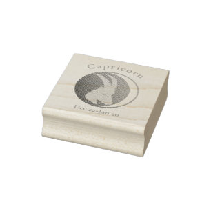 Steenbok Teken Thunder_Cove Rubberstempel
