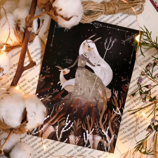 Steenbok van Alexandra Dikaia Perfect Poster