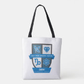 Steenbok Verjaardag Crest™ 22-31 december Tote Bag (Achterkant)