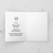 Steenbok Verjaardag Kaart (Binnen)