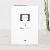 Steenbok Verjaardag Kaart (Achterkant)