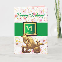 Steenbok Verjaardagskaart
