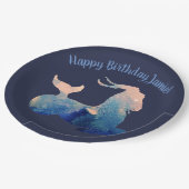 Steenbok, Verjaardagspapier Borden Papieren Bordje (Gekanteld)