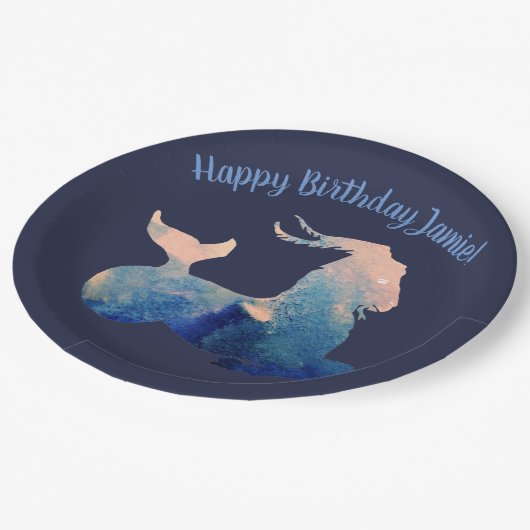 Steenbok, Verjaardagspapier Borden Papieren Bordje (Gekanteld)