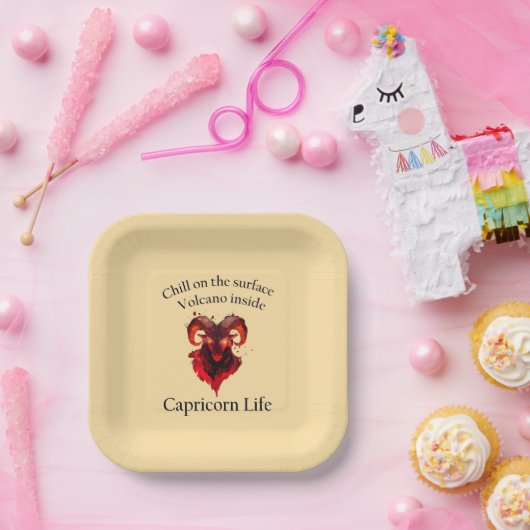 Steenbok Vibes. Verjaardag bord (Feest)