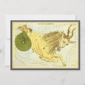 Steenbok Vintage Constellation, Urania's Spiegel Kaart (Voorkant)