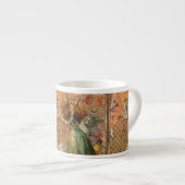 Steenbok Vrouw Geit Whimsical Plezier Espresso Kop (Voorkant rechts)