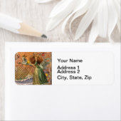 Steenbok Vrouw Geit Whimsical Plezier Etiket (Insitu)