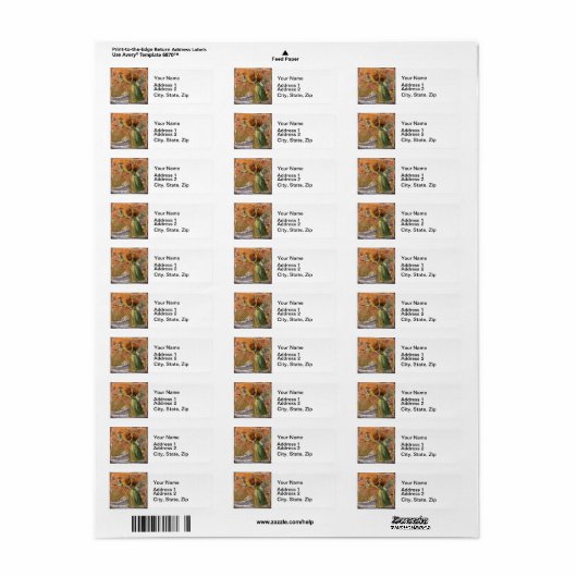 Steenbok Vrouw Geit Whimsical Plezier Etiket (Full Sheet)