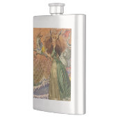 Steenbok Vrouw Geit Whimsical Plezier Heupfles (Links)