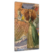 Steenbok Vrouw Geit Whimsical Plezier Klembord (Rechts)