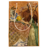 Steenbok Vrouw Geit Whimsical Plezier Medium Cadeauzakje (Voorkant)