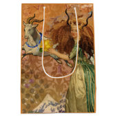 Steenbok Vrouw Geit Whimsical Plezier Medium Cadeauzakje (Achterkant)