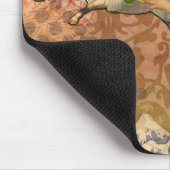 Steenbok Vrouw Geit Whimsical Plezier Muismat (Hoek)