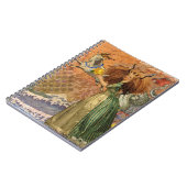 Steenbok Vrouw Geit Whimsical Plezier Notitieboek (Linkerzijde)