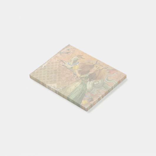 Steenbok Vrouw Geit Whimsical Plezier Post-it® Notes (Schuin)