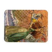 Steenbok Vrouw Geit Whimsiek Fun Magneet (Horizontaal)