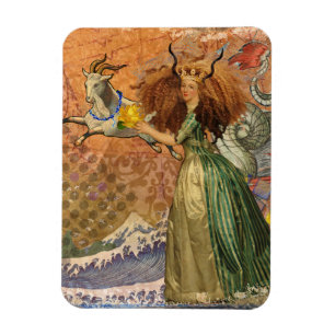 Steenbok Vrouw Geit Whimsiek Fun Magneet