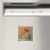 Steenbok Vrouw Geit Whimsisch Plezier Magneet (Insitu (Vaatwasser))
