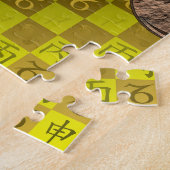 Steenbok & Vuur Aap Legpuzzel (Zijkant)