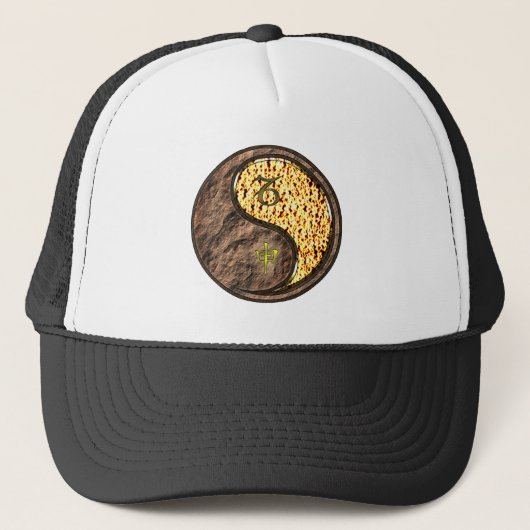 Steenbok & Vuur Aap Trucker Pet (Voorkant)