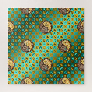 Steenbok & Vuur Hond Legpuzzel