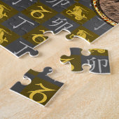 Steenbok & Vuur Konijn Legpuzzel (Zijkant)