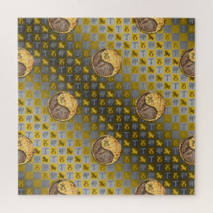 Steenbok & Vuur Konijn Legpuzzel