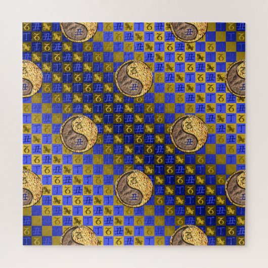 Steenbok & Vuur Os Legpuzzel (Verticaal)