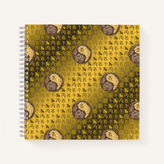 Steenbok & Vuur Paard Notitieboek (Voorkant)