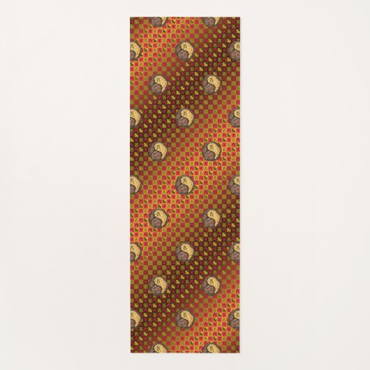 Steenbok & Vuur Tijger Yogamat (Voorkant)