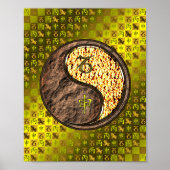 Steenbok & Vuuraap Poster (Voorkant)