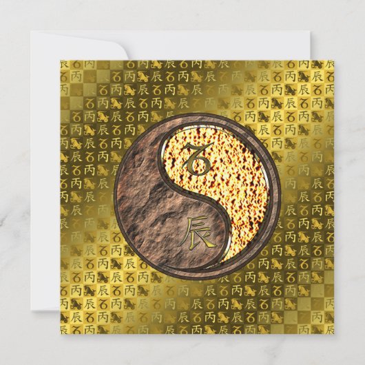 Steenbok & Vuurdraak Kaart (Voorkant)