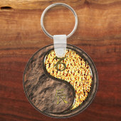 Steenbok & Vuurdraak Sleutelhanger (Achterkant)