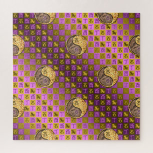 Steenbok & Vuurhaan Legpuzzel