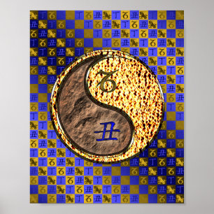 Steenbok & Vuuros Poster