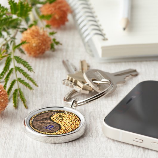 Steenbok & Vuuros Sleutelhanger (Zijkant)