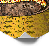 Steenbok & Vuurpaard Poster (Hoek)