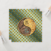 Steenbok & vuurslang kaart (Voorkant / Achterkant in situ)