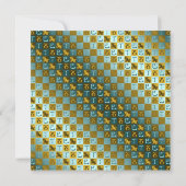 Steenbok & vuurslang kaart (Achterkant)