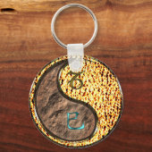 Steenbok & vuurslang sleutelhanger (Achterkant)