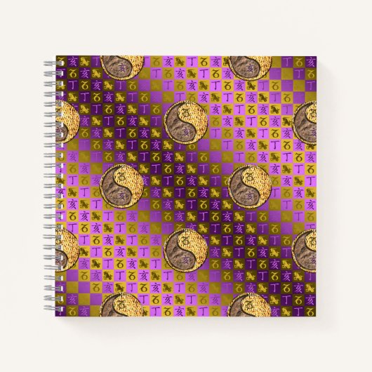 Steenbok & Vuurvarken Notitieboek (Voorkant)