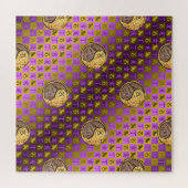 Steenbok & Vuurzwijn Legpuzzel (Horizontaal)