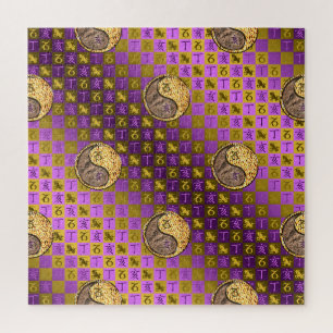 Steenbok & Vuurzwijn Legpuzzel